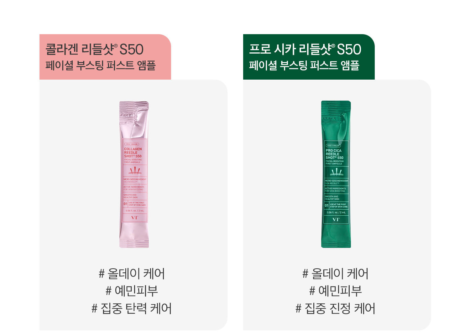 VT Reedle Shot 300 Facial Boosting First Ampoule 2ml*6pcs - Section 20