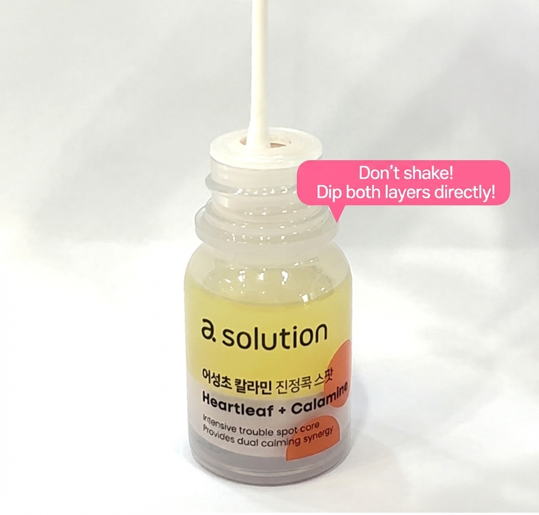 asolution Houttuynia Cordata Calamine Soothing Spot 10ml - Section 15