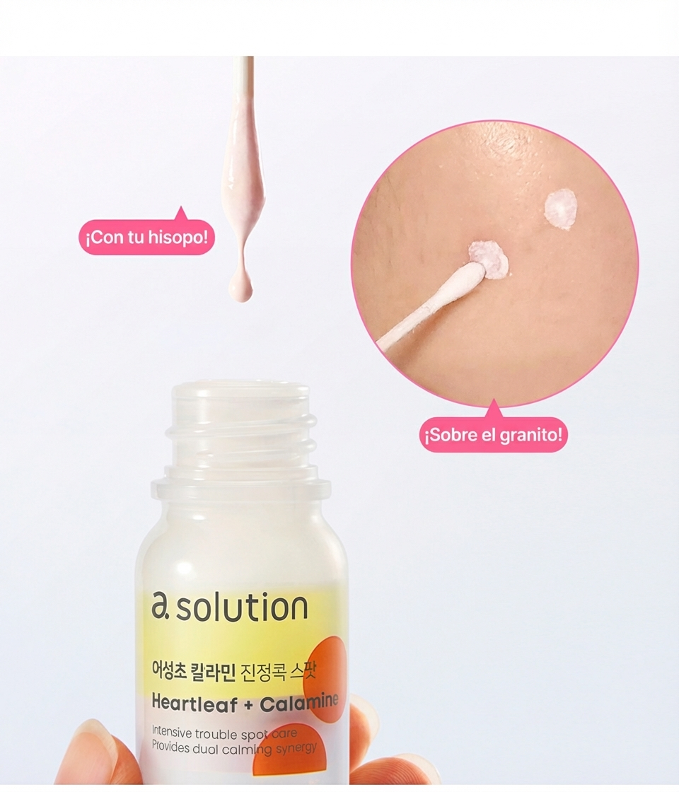 asolution Houttuynia Cordata Calamina Spot Calmante 10ml - Section 5