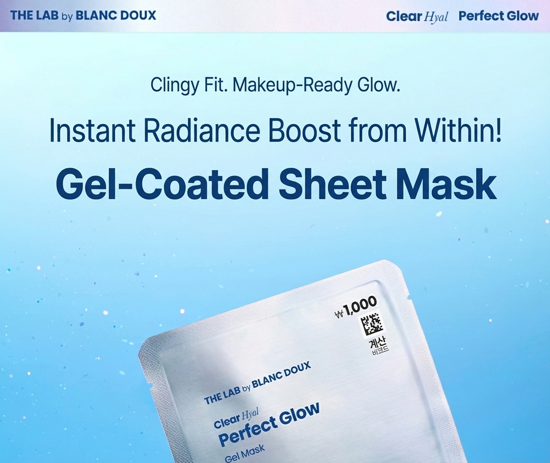 The Lab by Blanc Doux Clear Hyal Radiance Gel Mask 1 Sheet 25g - Section 0