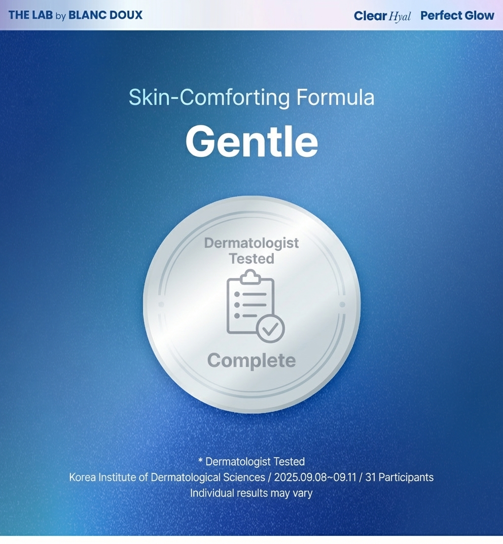 The Lab by Blanc Doux Clear Hyal Radiance Gel Mask 1 Sheet 25g - Section 0