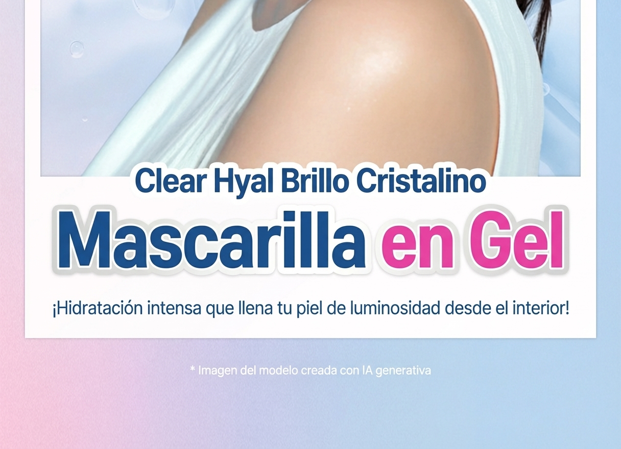 The Lab by Blanc Doux Clear Hyal Mascarilla en Gel Iluminadora 1 Hoja 25g - Section 3