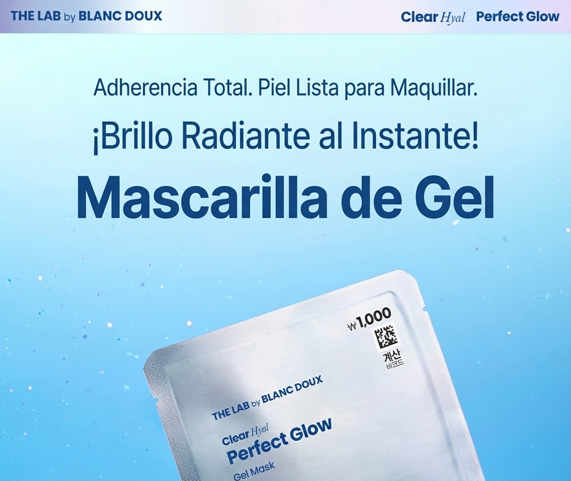 The Lab by Blanc Doux Clear Hyal Mascarilla en Gel Iluminadora 1 Hoja 25g - Section 0
