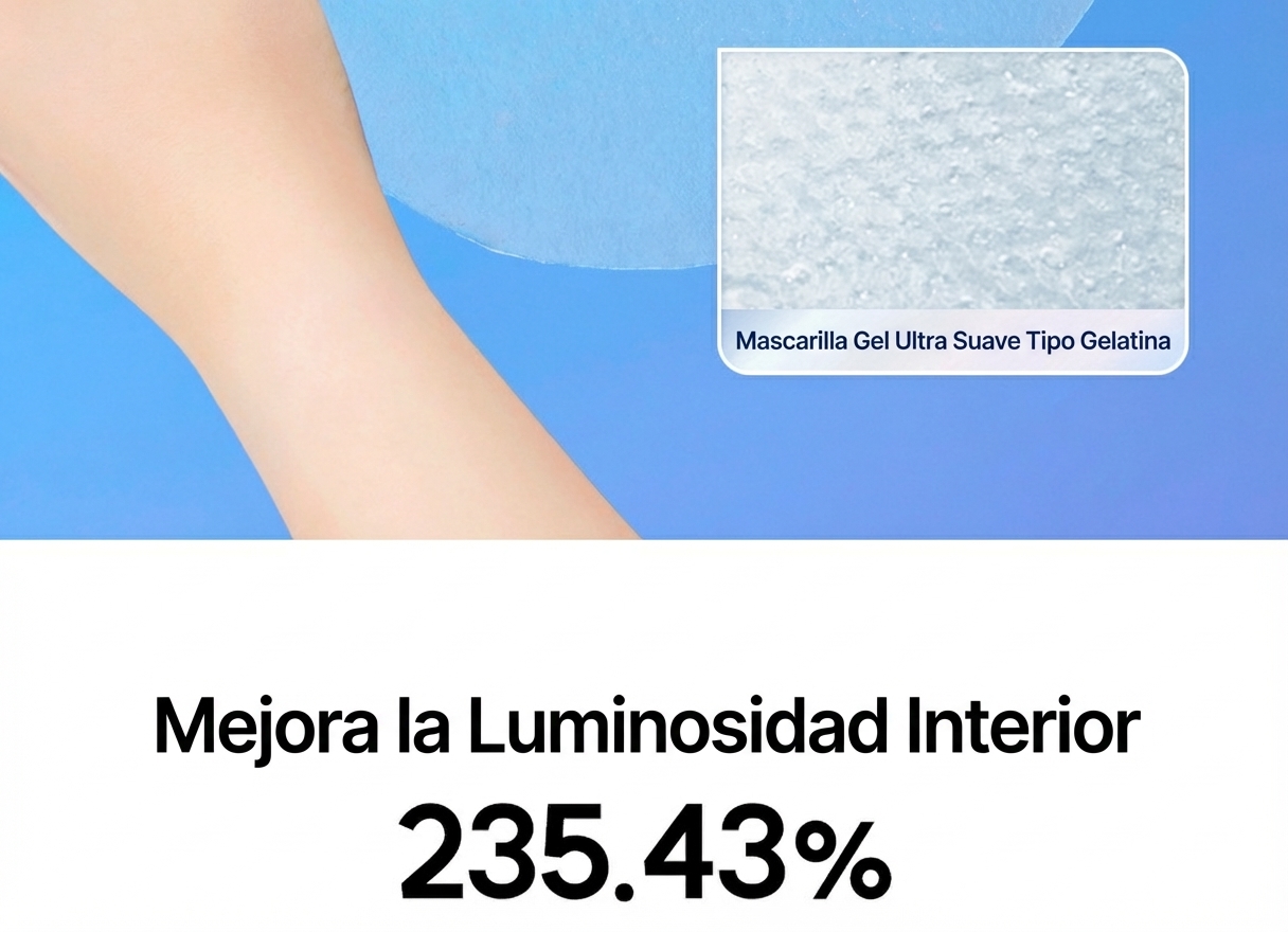 The Lab by Blanc Doux Clear Hyal Mascarilla en Gel Iluminadora 1 Hoja 25g - Section 1