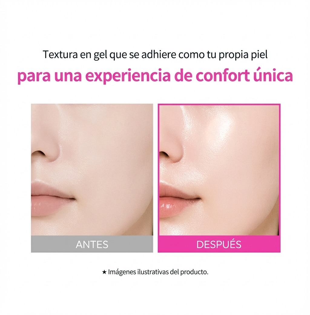 The Lab by Blanc Doux Clear Hyal Mascarilla en Gel Iluminadora 1 Hoja 25g - Section 3